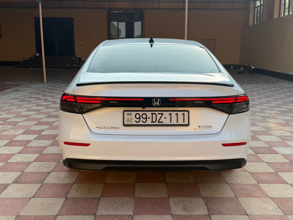 Honda Accord, 2.0 L, 16.6 kWh, 2024 il, 18 120 km 99-DZ-111 — Avtomobillər, Şəmkir (3)