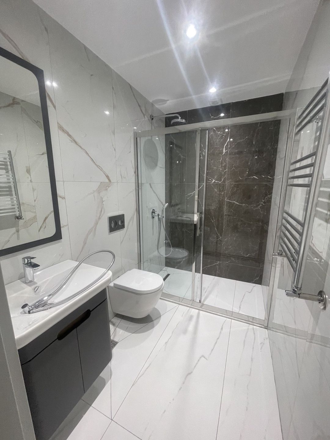 İcarəyə verilir 3 otaqlı yeni tikili 75 m² — Mənzil, Bakı (10)