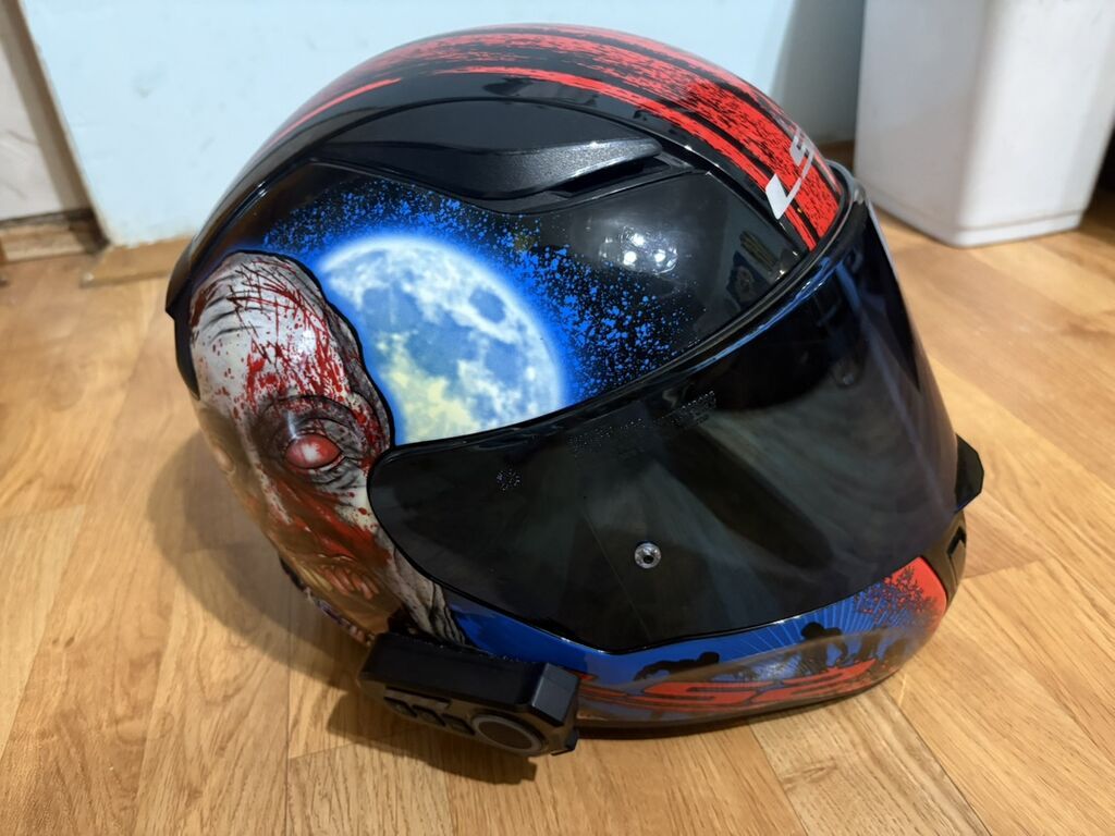 LS2 Rapid II tam üz moto dəbilqə – xüsusi qrafika - Model: LS2 Rapid — Motosiklet geyimi, Bakı (2)