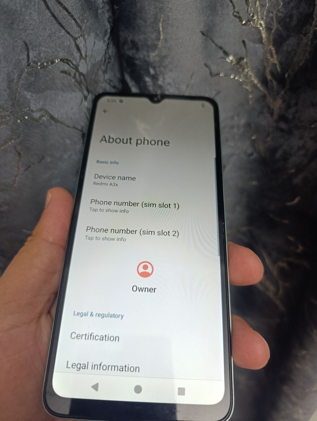 Redmi A3x, 64 GB, rəng - Mavi, Qırıq — Xiaomi, Digah (3)