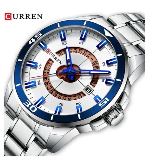 Qol saatı kişilər üçün Curren 8359 Silver — Bakı