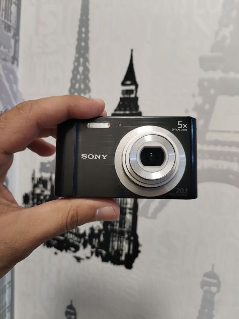 Sony Cyber-shot Dsc W800 20.1 megapixel reqemsal fotoaparat tam islek — Bakı