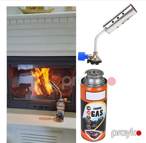 Alov tapançası barbekü üçün, tənzimlənən alov, 1300°C — Bakı