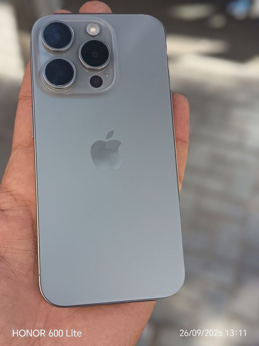 Apple iPhone 15 Pro Natural Titanium 128GB/8GB — Smartfonlar, Bakı (6)