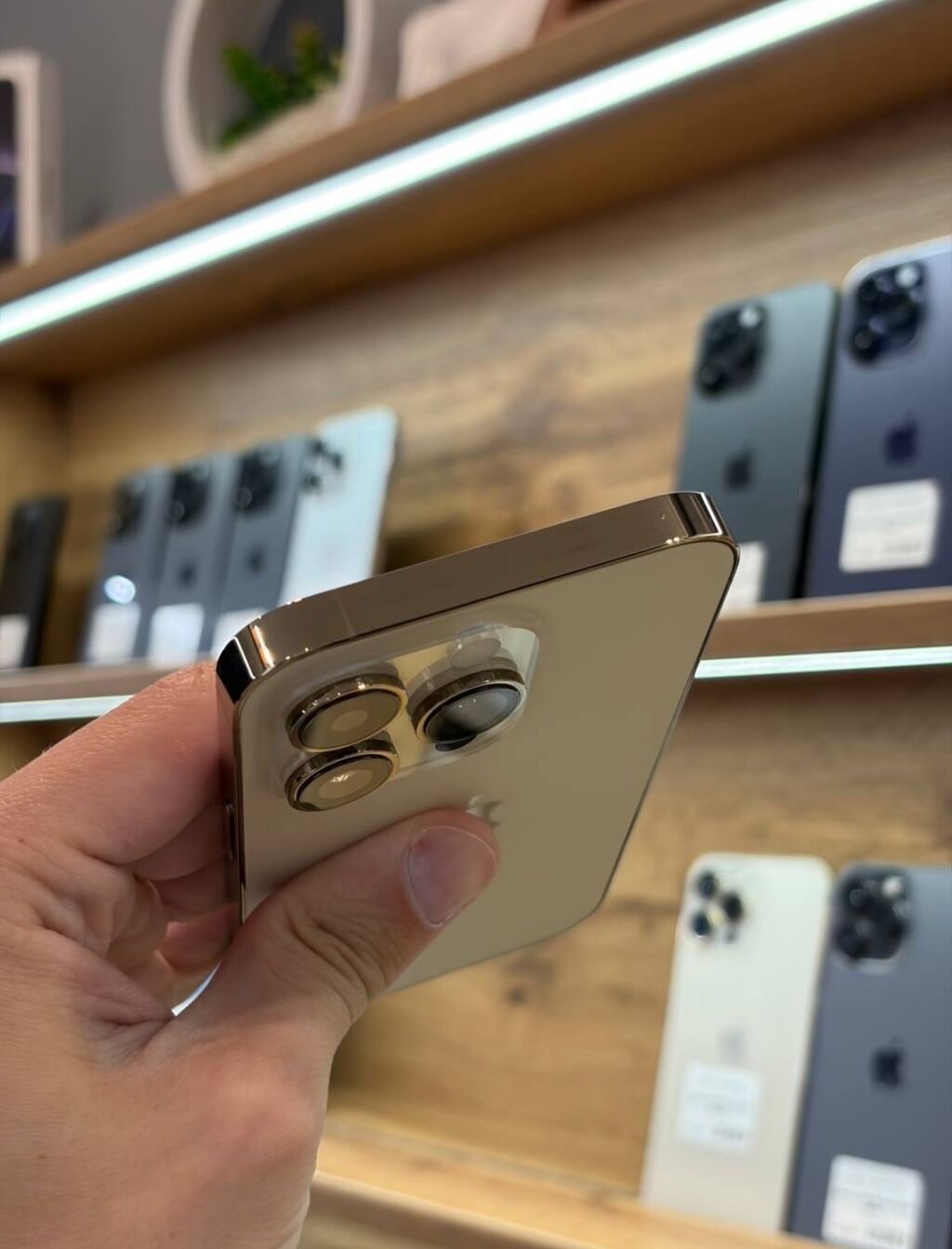 IPhone 14 Pro, 128 GB, Matte Gold, Zəmanət, Face ID, Sənədlərlə — Apple iPhone, Digah (4)