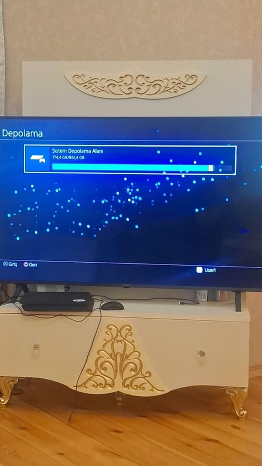 PlayStation 4 Slim oyun konsolu paketi - Model: PS4 Slim (qara rəng) — Oyun konsolları, Xırdalan (6)