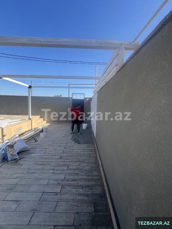 Peşəkar Fasad İşləri – Tarsofka və Silikonlu Boya — Tikinti materialları, Bakı (7)