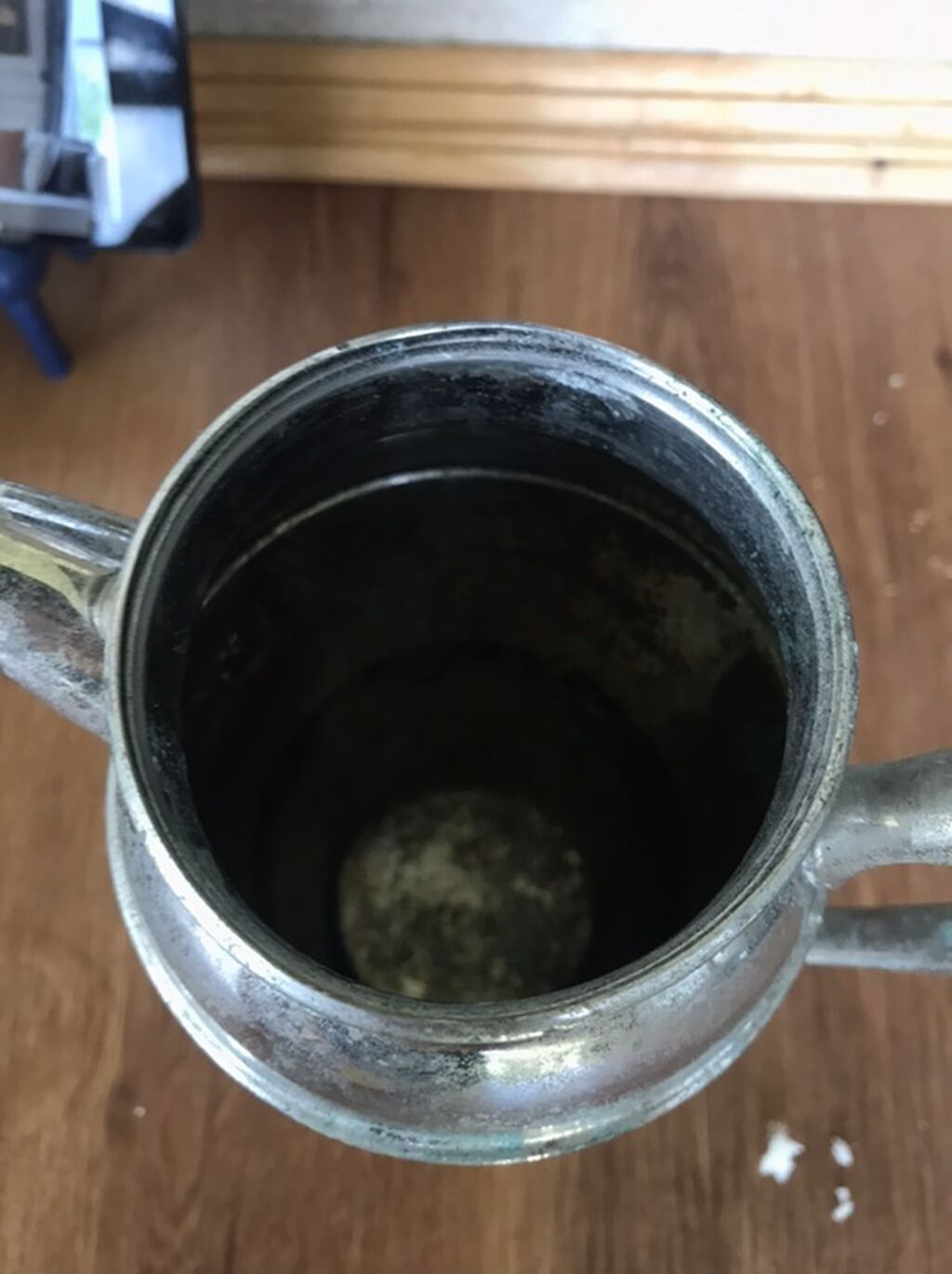 Metal süzgəcli çay/qəhvə dəmləmə qrafinı - Material: metal (gümüşü — Çaynikler və qəhvə qabları, Novxanı (3)