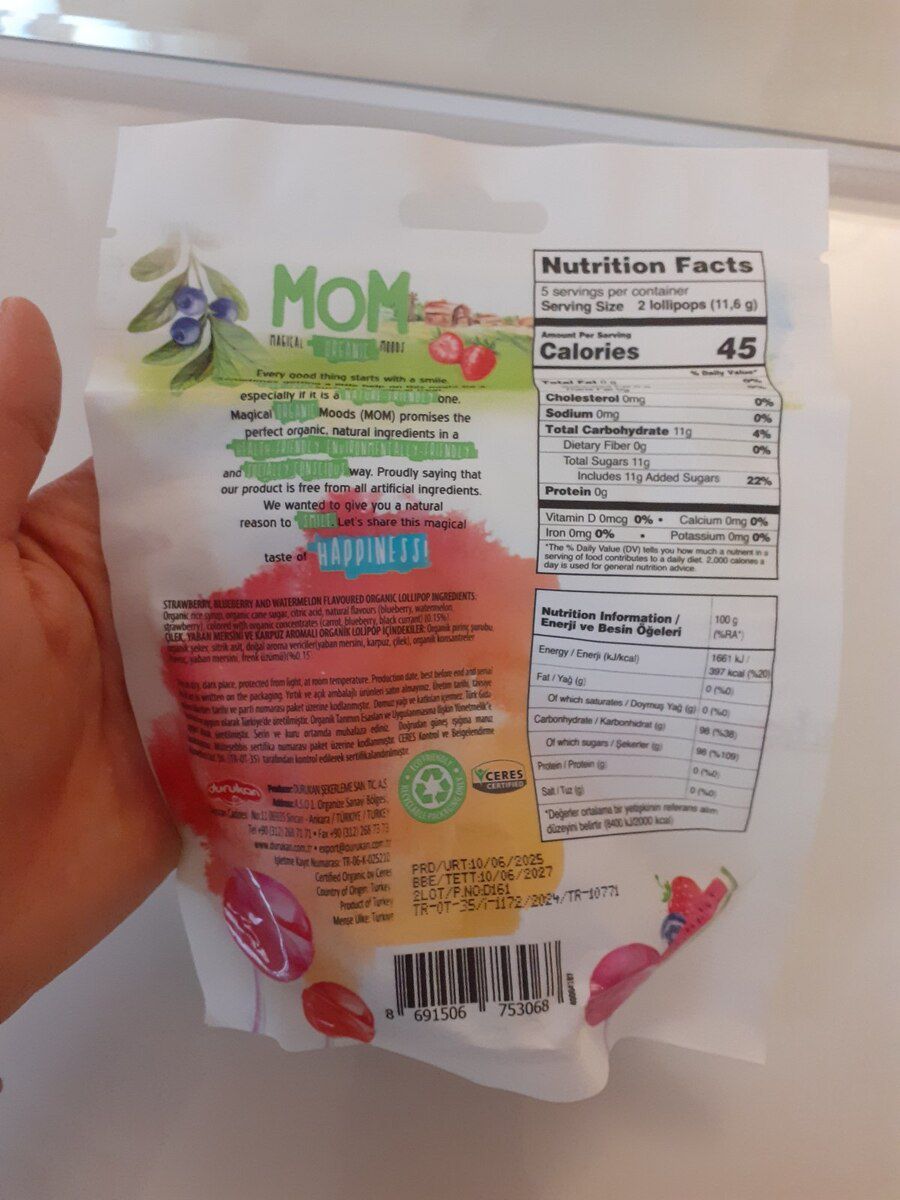 Mom konfeti — Qidalandırma malları, Gəncə (2)