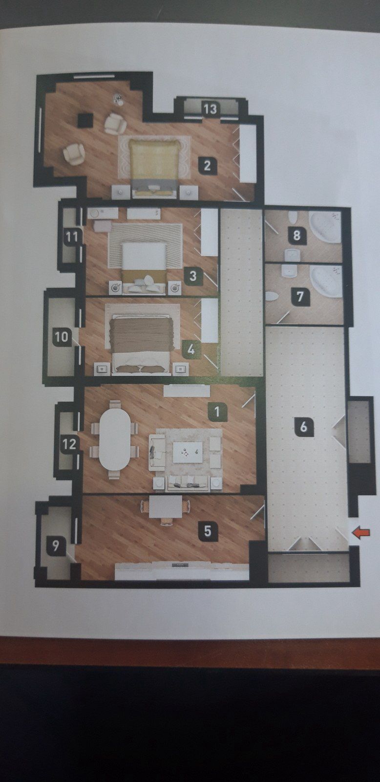 Satılır 4 otaqlı yeni tikili 175 m² — Mənzil, Bakı (6)