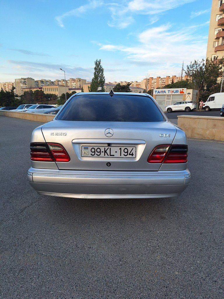 Mercedes E 220, 2.2 L, 2000 il, 374 521 km 99-KL-194 — Avtomobillər, Bakı (8)