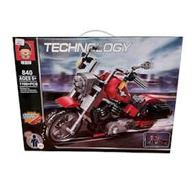 Konstruktor Technology motosiklet GJ08216, 6+ yaş, qırmızı - İntex Azərbaycan 2025-282 — Bakı