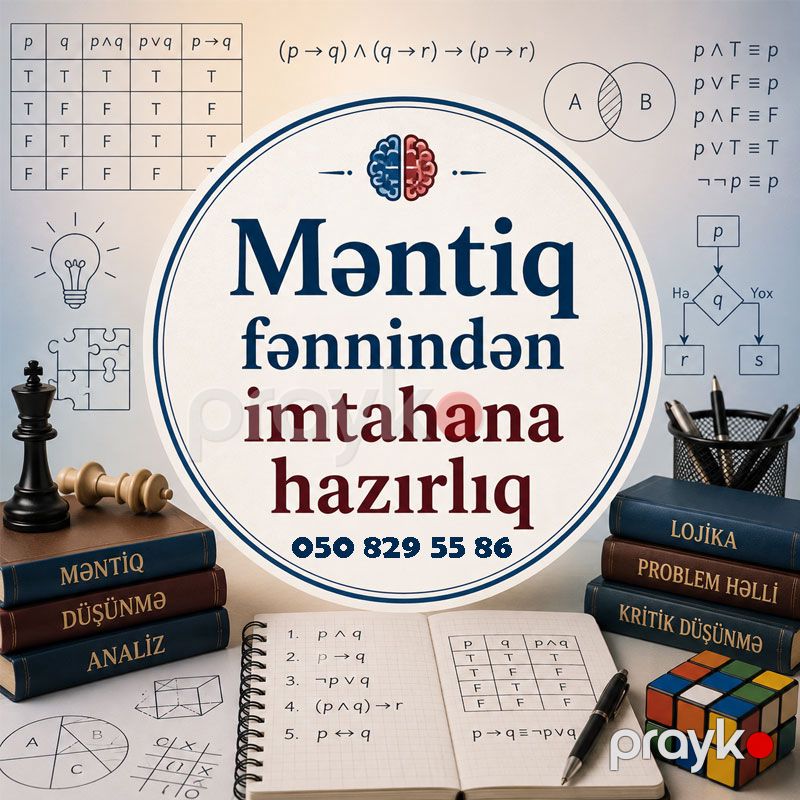 Məntiq imtahanlarına hazırlıq — İmtahanlara hazırlıq, Bakı