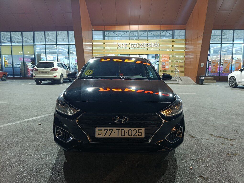 Hyundai Accent, 1.6 L, 2019 il, 102 000 km 77-TD-025 — Avtomobillər, Bakı
