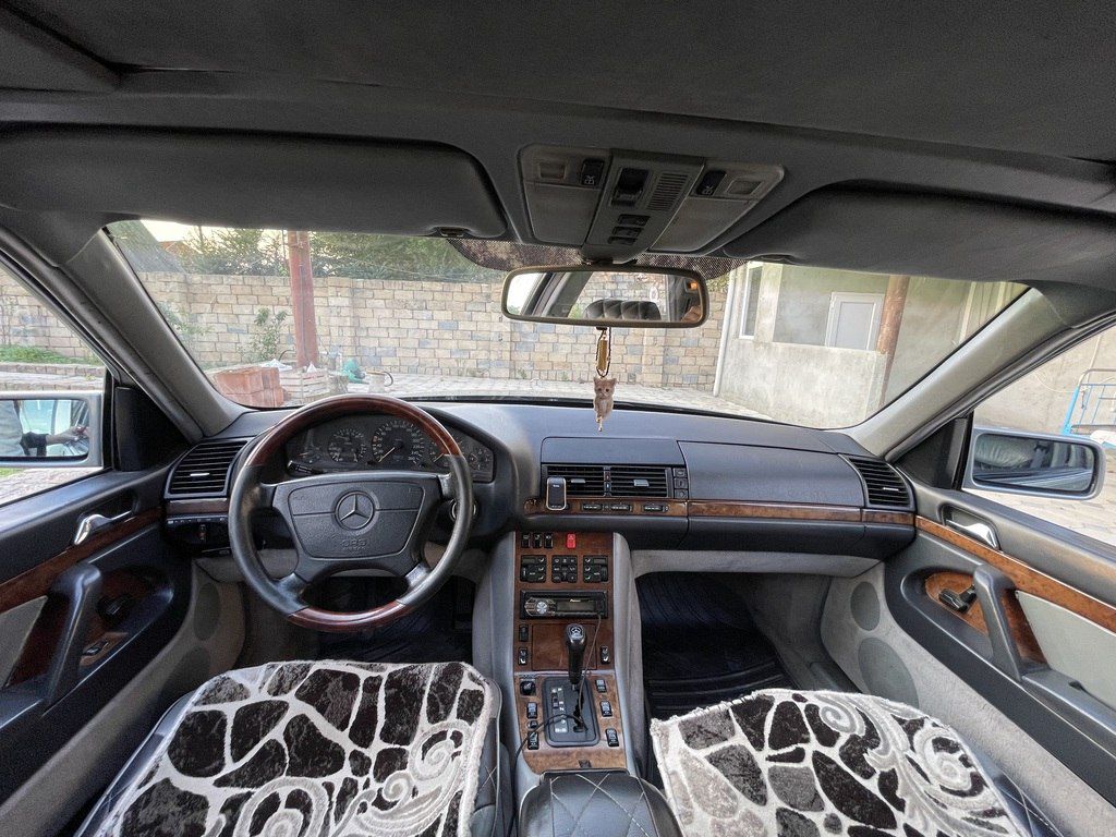 Mercedes S 420, 4.2 L, 1992 il, 321 000 km 90-EP-196 — Avtomobillər, Lənkəran (8)