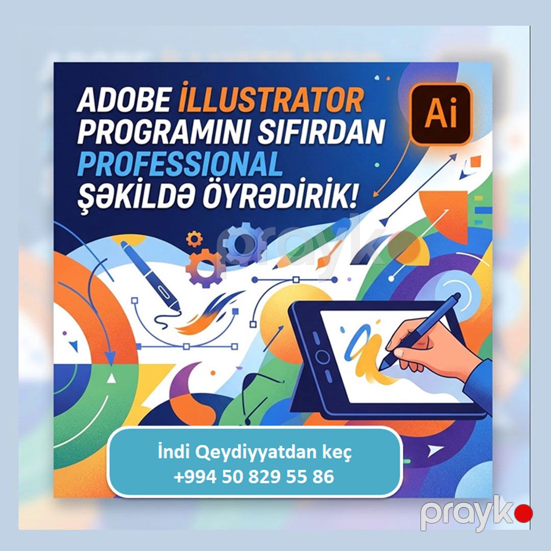 Adobe Illustrator Dizayn Kursu — Kompüter kursları, Bakı (2)
