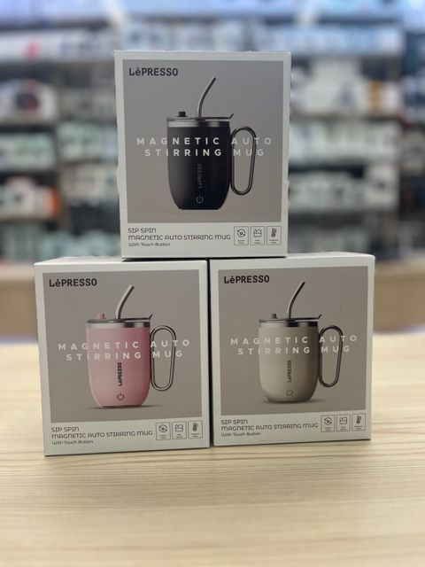 LePresso Sip Spin Magnetic Auto Stirring Mug — Bakı