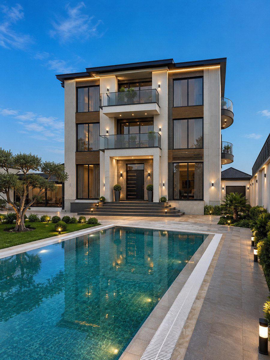 Satılır 7 otaqlı həyət evi/bağ evi 550 m² — Ev, villa, Bakı (2)