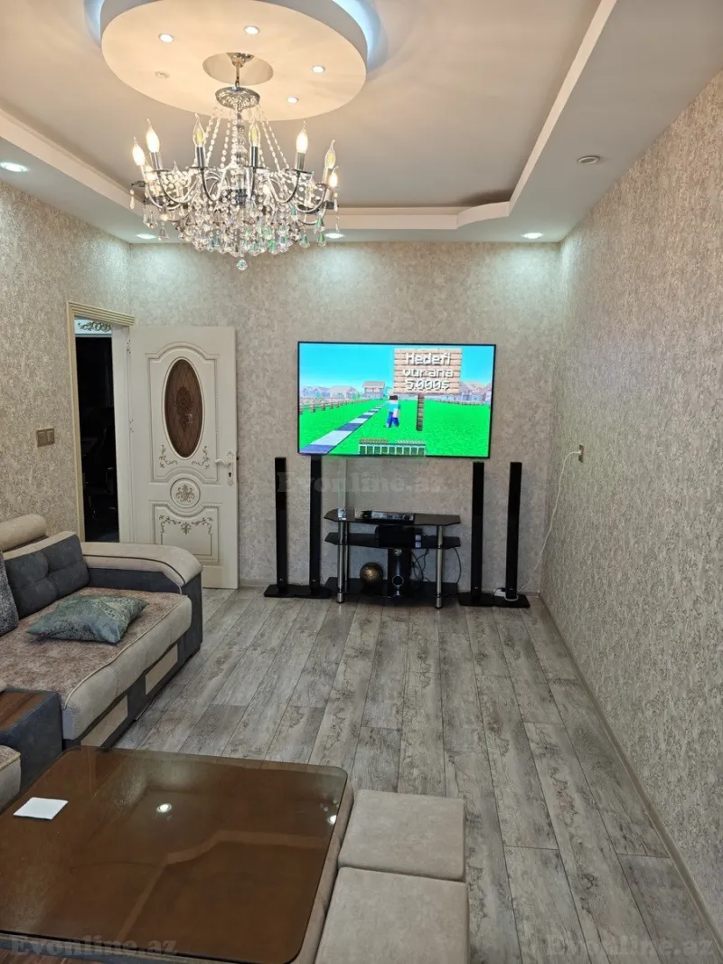 Satılır 4 otaqlı Mənzil Yeni tikili 100 m² Bakı, Xətai r., Həzi Aslanov m., Həzi Aslanov — Mənzil, Bakı (2)