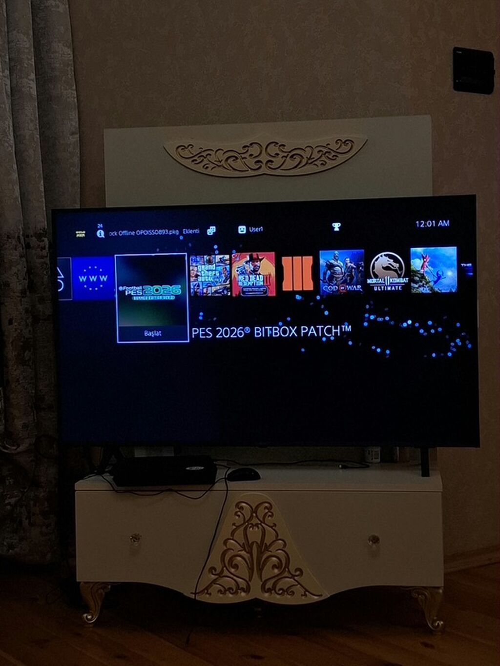 PlayStation 4 Slim oyun konsolu paketi - Model: PS4 Slim (qara rəng) — Oyun konsolları, Xırdalan (3)
