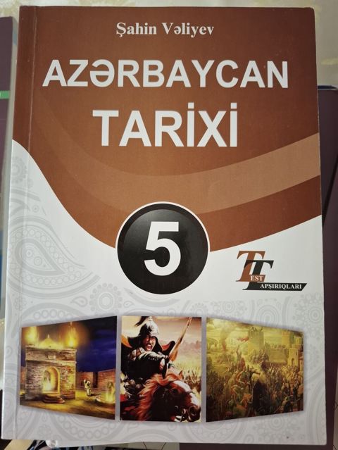 Məhsul: 5-ci sinif dərslikləri dəsti Tərkib: - “Azərbaycan tarixi 5” — Bakı