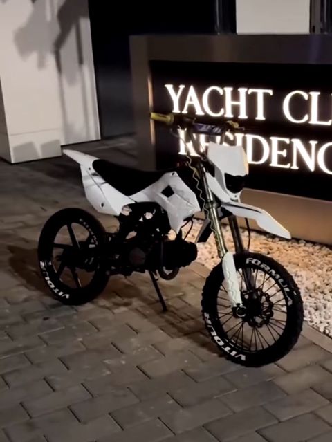Mini kross/dirtsayk stilində motosiklet Qezali vezyetdedi 300 zad — Bakı