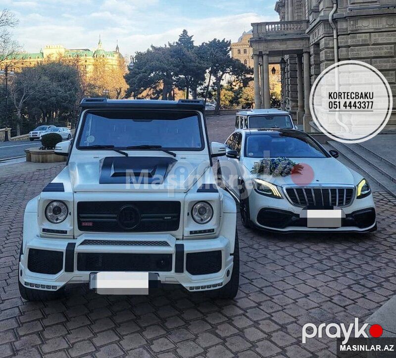Toy maşınlari Brabus 2018 g class Maybach s class — Minik avtomobili icarəsi, Bakı (2)
