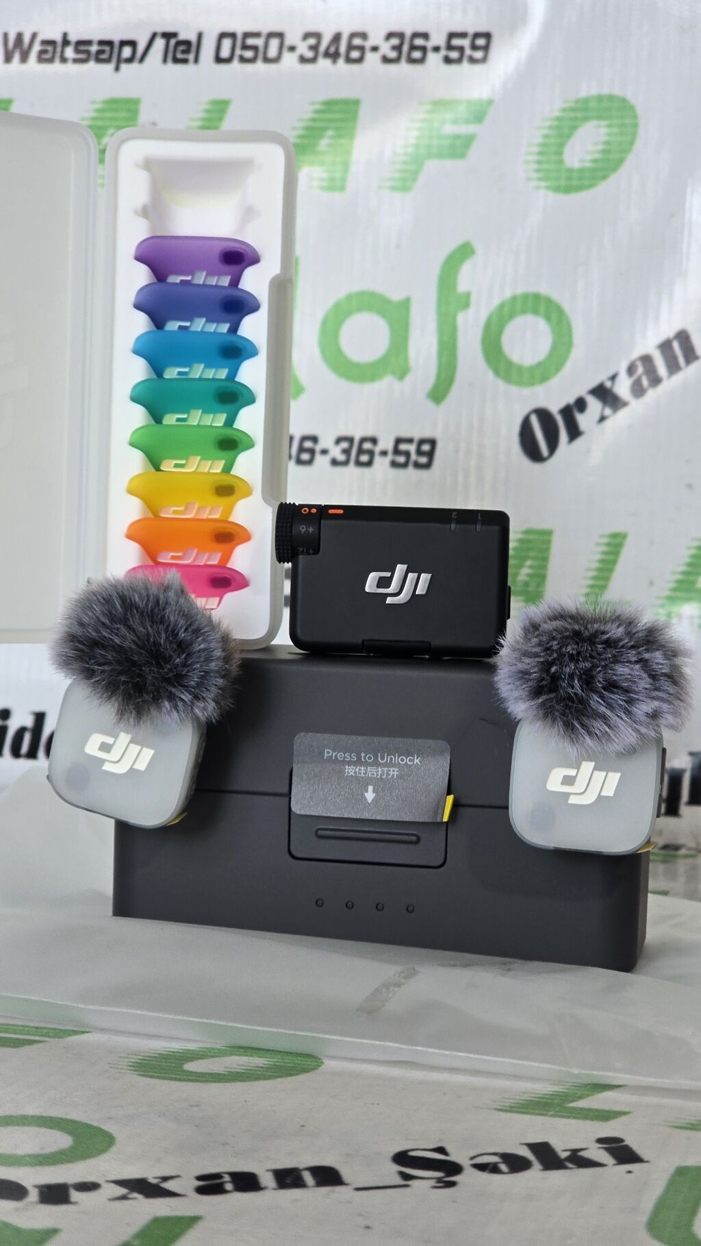 Yeni Simsiz (Bluetooth) Mikrofon Rayonlara çatdırılma — Mikrafonlar, Şəki (6)
