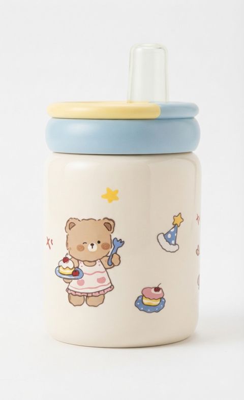 Uşaq üçün termos su qabı keramika 200 ml 1 yaşdan — Bakı