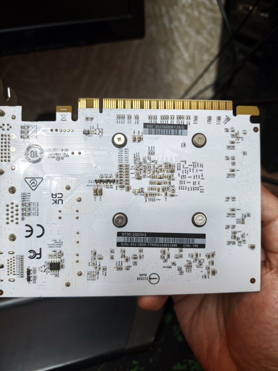Video kart Nvidia Geforce GT730 2GB — Kompüterlər və noutbuklar, Bakı (9)