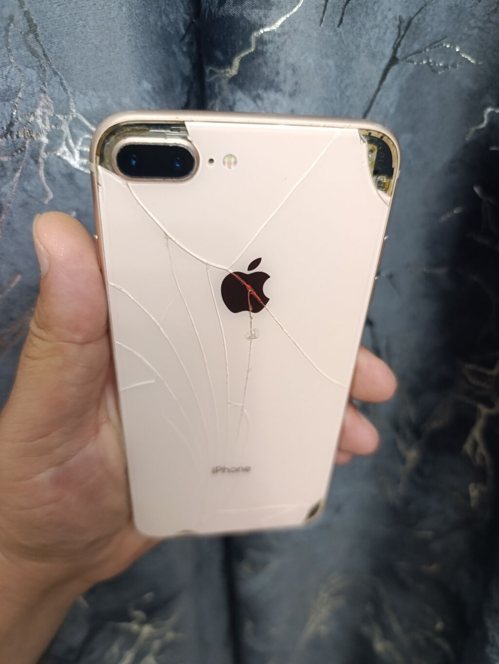 IPhone 8 Plus, 64 GB, Qızılı, Qırıq — Apple iPhone, Digah (2)