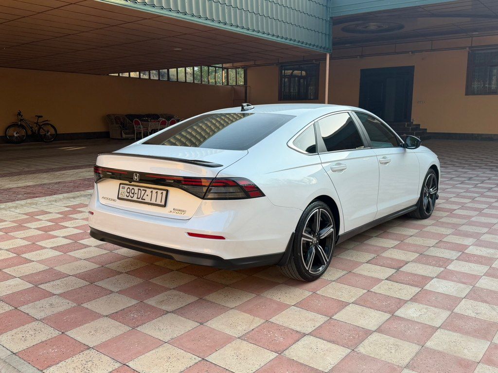 Honda Accord, 2.0 L, 16.6 kWh, 2024 il, 18 120 km 99-DZ-111 — Avtomobillər, Şəmkir (5)
