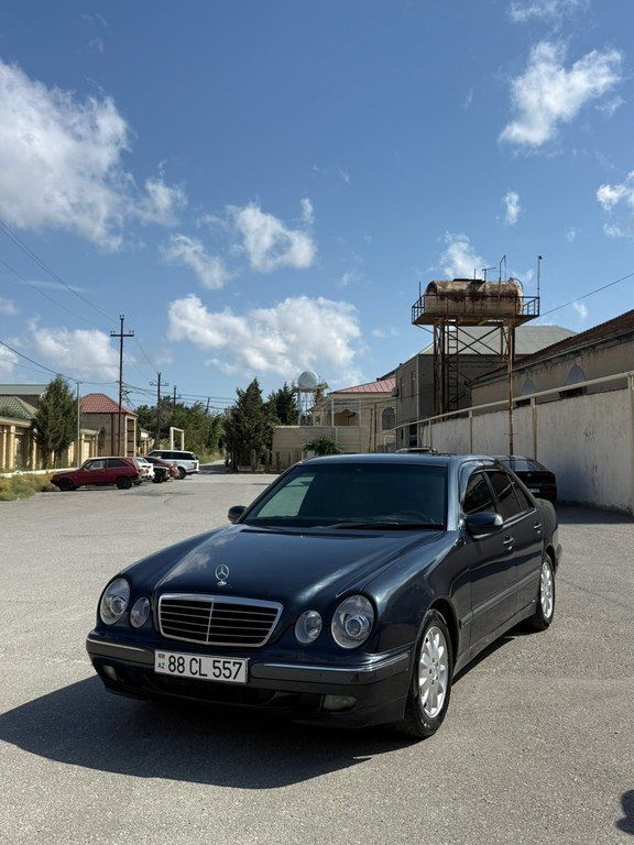 Mercedes E 220, 2.2 L, 2000 il, 425 000 km 88-CL-557 — Avtomobillər, Bakı (3)