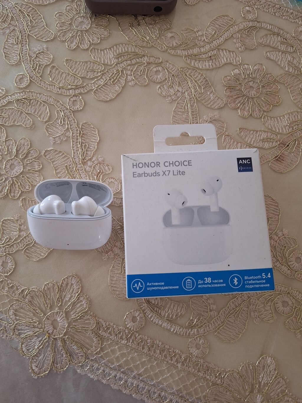 İşlənmiş Simsiz (Bluetooth) Qulaqcıqlar, Honor, rəng - Ağ — Qulaqcıqlar, Gəncə (5)