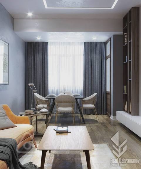 2 otaqlı mənzil, 65 m², Bulvar, Sumqayıt — kirayə — Nur — Батир