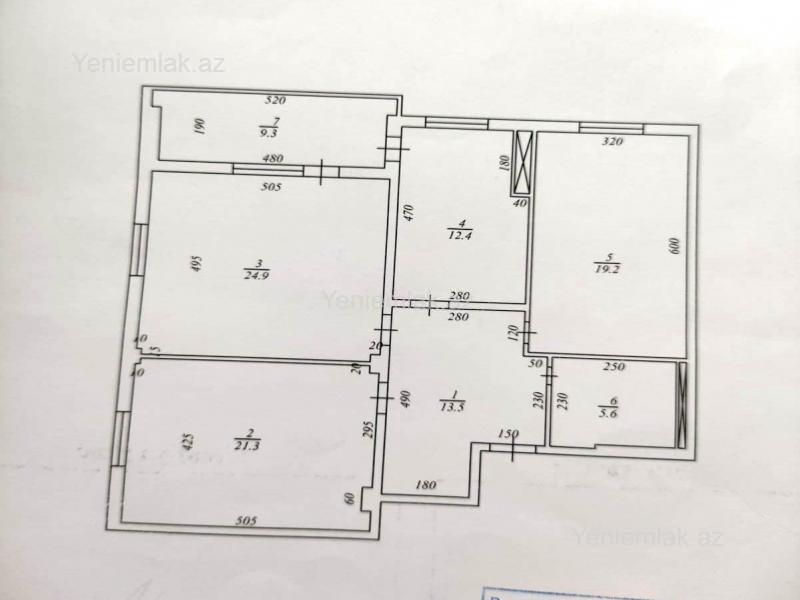 Satılır 3 otaqlı Bina evi menzil (Yeni tikili), 110 m², Xətai rayonu — Mənzil, Bakı (9)