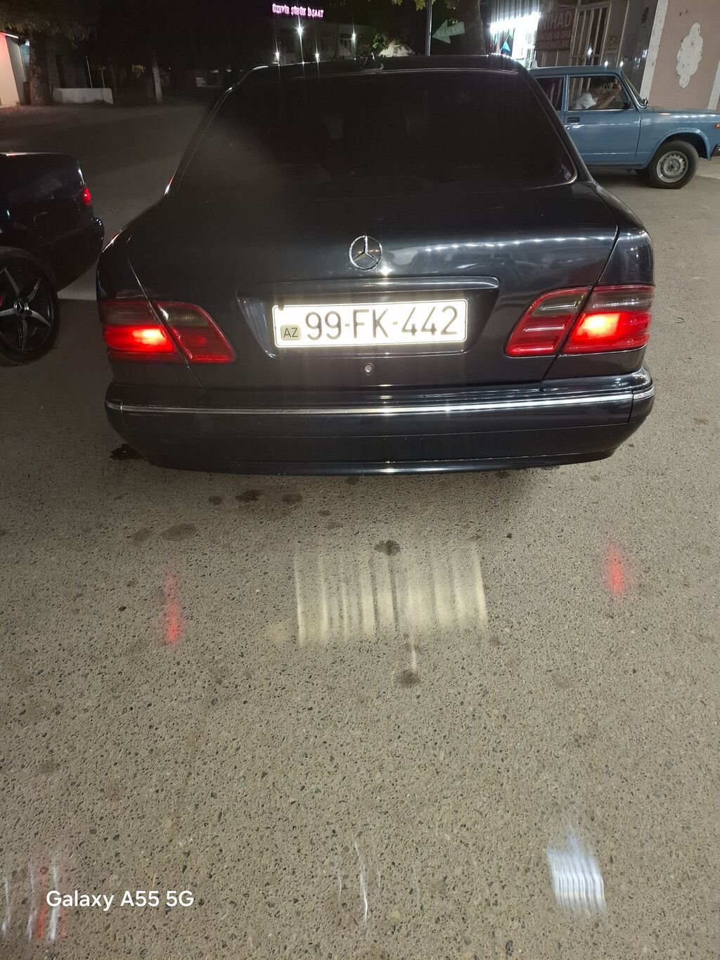 Mercedes‑Benz E‑Class (W210) sedan - Korpus: qara rəng, 4 qapı, xrom — Avtomobillər, Lənkəran (5)