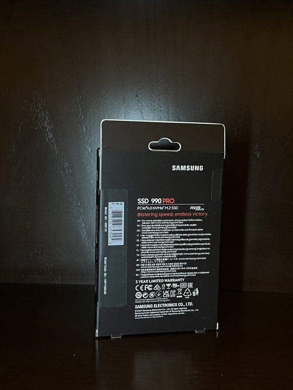 SSD "Samsung 990 Pro" 1TB — Kompüterlər və noutbuklar, Bakı (2)