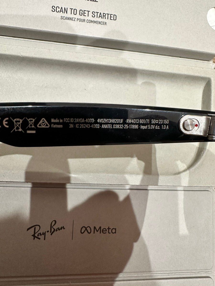 Smart eynək Meta Ray-Ban(gen 2) — Səs texnikası, Bakı (8)