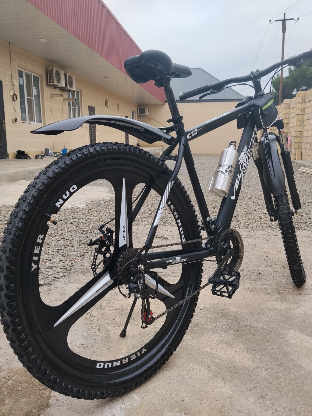 Velosiped – dağ/trekking tipli, 26" üçqanadlı maqnezium disklər — Dağ velosipedləri, Şəmkir (9)