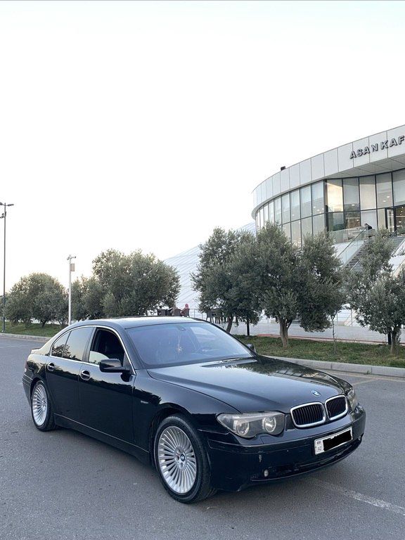 BMW 745, 4.4 L, 2003 il, 320 000 km — Avtomobillər, Sumqayıt (7)