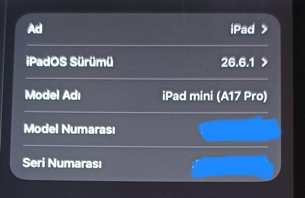IPad mini 7 A17 Pro 128 GB daxili yaddaş 90% pil sağlığı ideal — Apple, Şirvan (6)