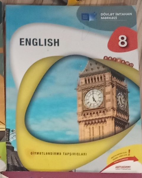 Məhsul: “English – Qiymətləndirmə Tapşırıqları”, 8-ci sinif — Bakı