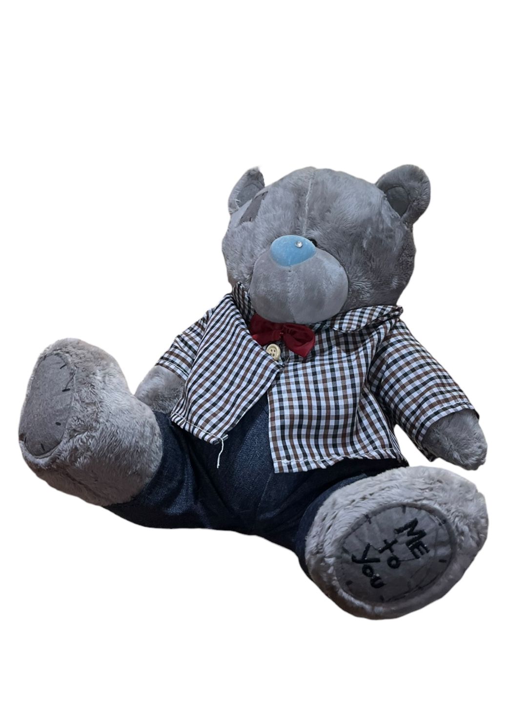 Yumşaq oyuncaq FSY-12193, peluş, boz, 15 sm — Yumşaq oyuncaqlar, Bakı