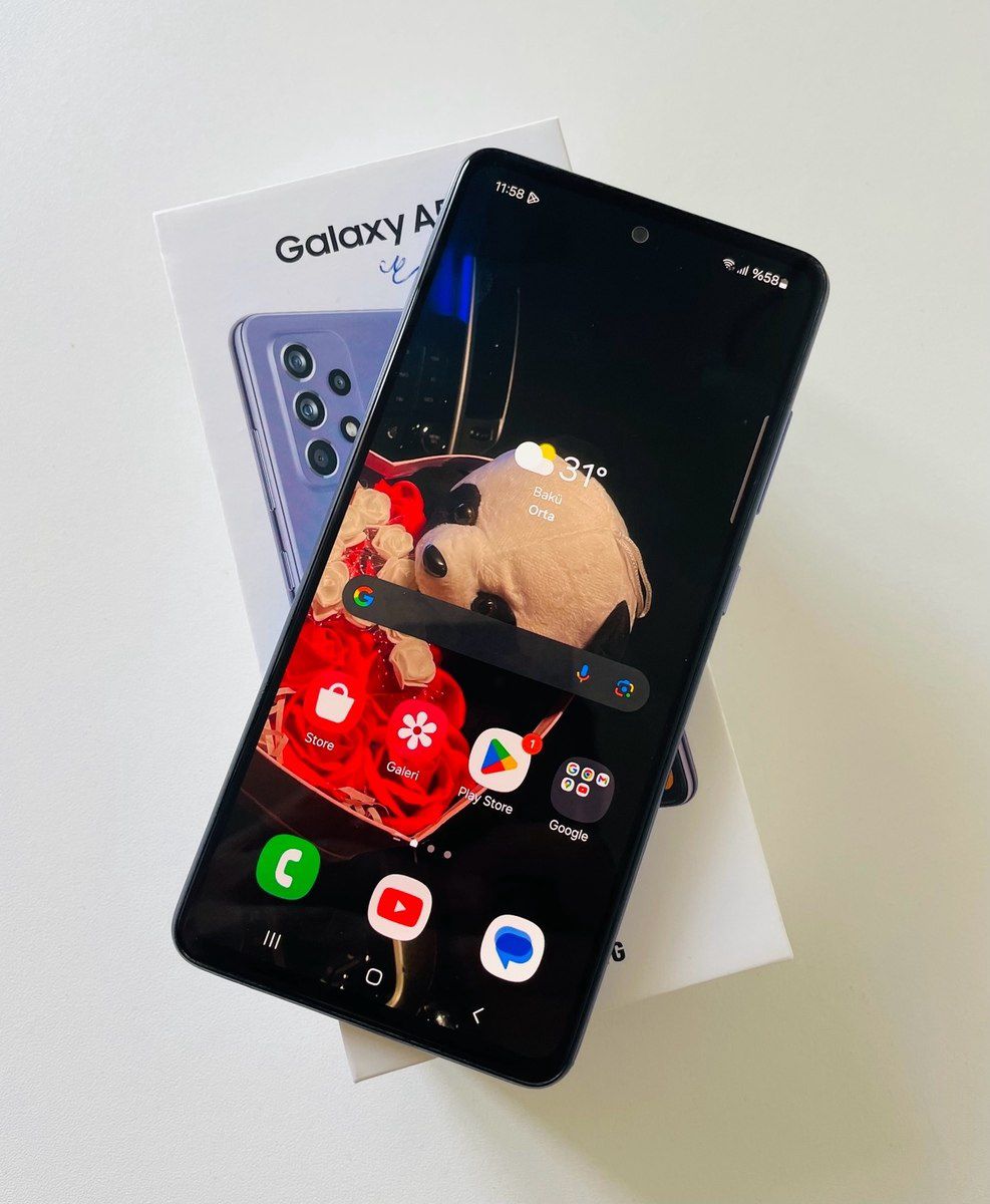 Samsung Galaxy A52 Awesome Violet 128GB/4GB — Smartfonlar, Bakı (2)