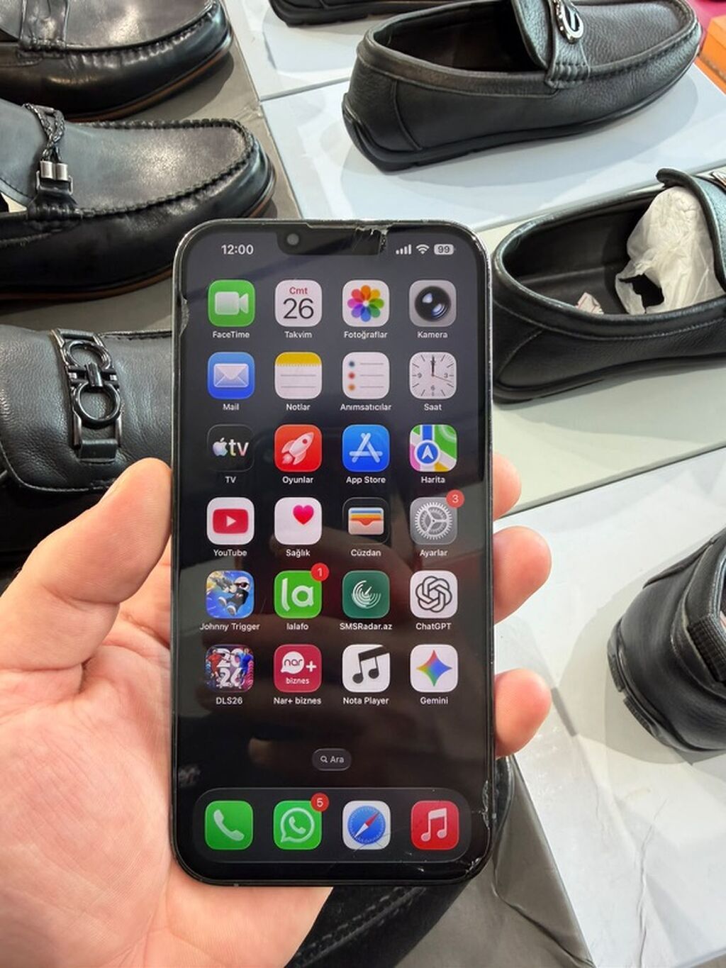 IPhone 13 Pro Max, 256 GB, Blue Titanium, Face ID — Apple iPhone, Güzdək (3)