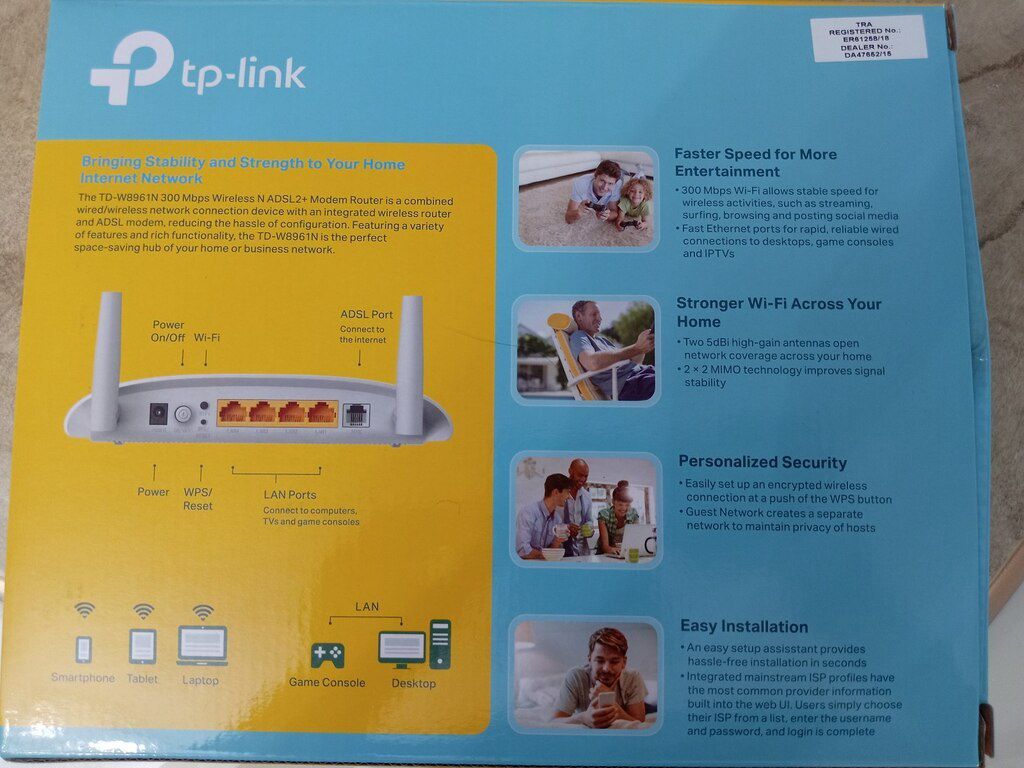 Modem "TP-Link" — Şəbəkə və server avadanlığı, Gəncə (2)