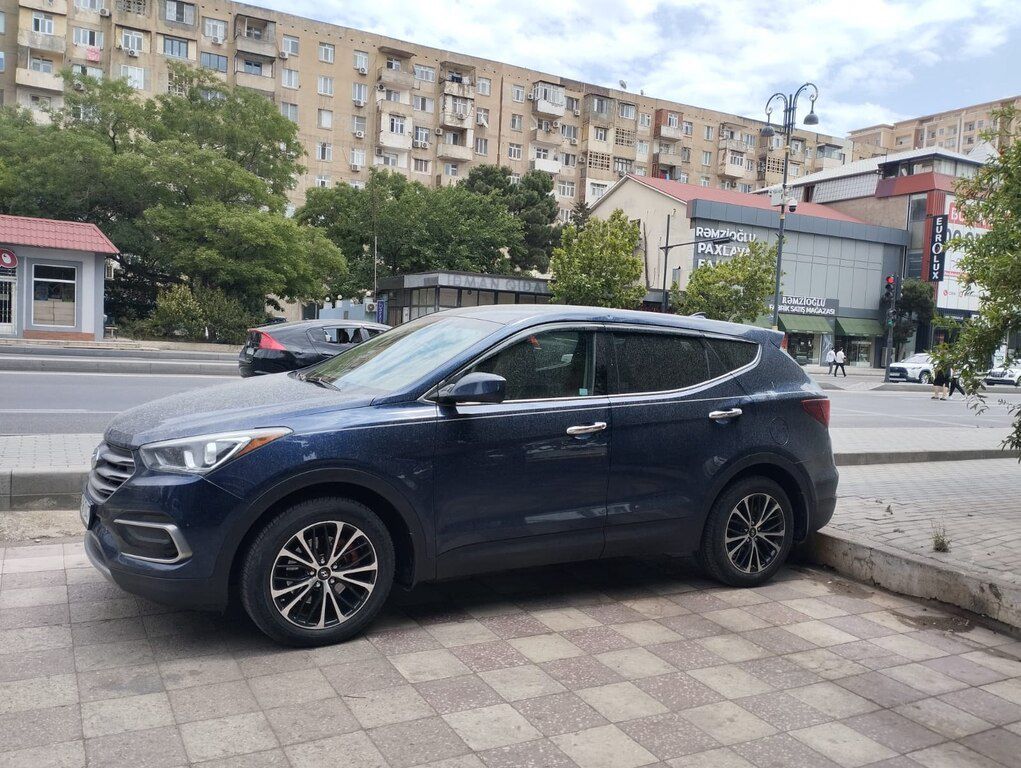 Hyundai Santa Fe, 2.4 L, 2016 il, 212 433 km — Avtomobillər, Bakı (5)