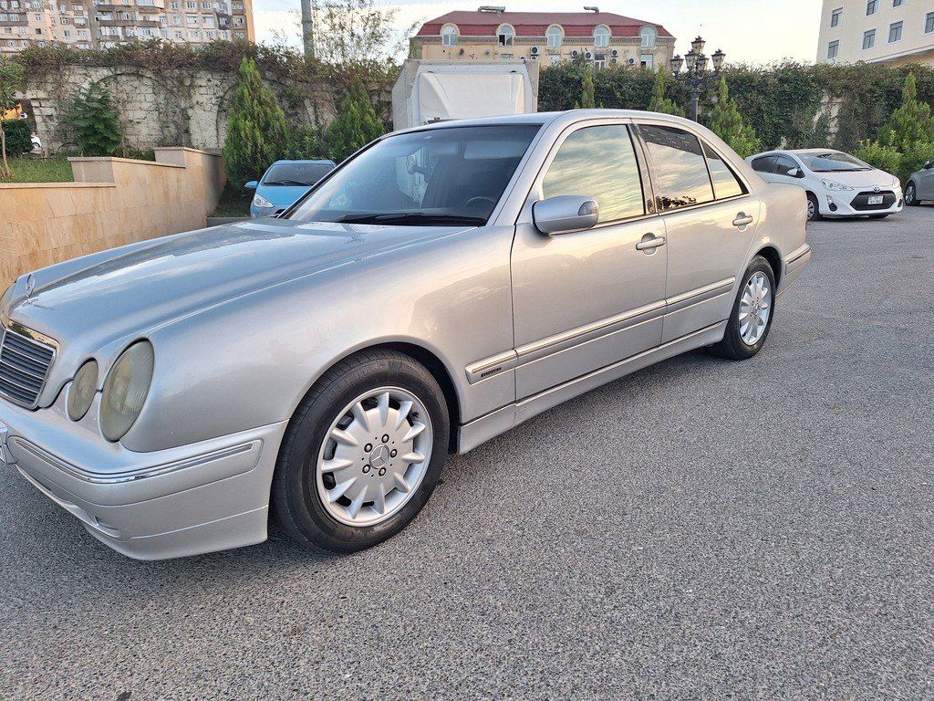 Mercedes E 220, 2.2 L, 2000 il, 374 521 km 99-KL-194 — Avtomobillər, Bakı (5)