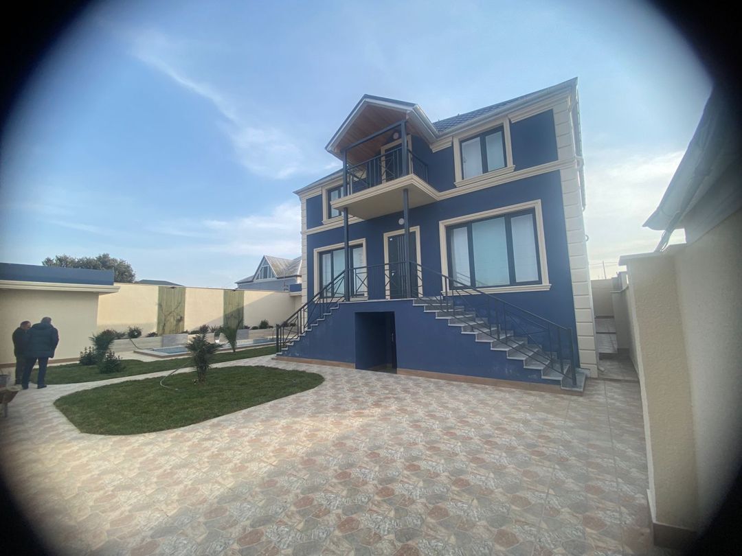 Satılır 6 otaqlı həyət evi/bağ evi 220 m² — Ev, villa, Bakı (5)